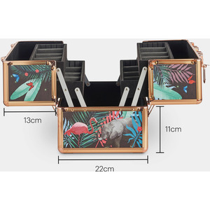 Make Up Case Cosmetic Organiser - Black by Beautify