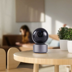 3MP HD Security Camera with Motion and Sound Detection - Grey by komore