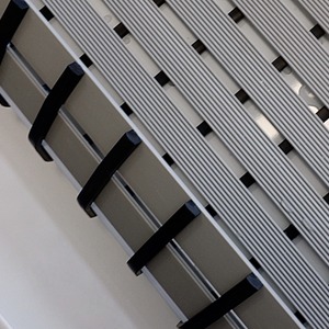 PVC Duckboard Shower Mat Vertical by Nicoman