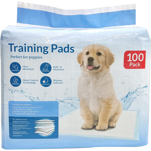 Pack of 100 Clever Paws Puppy Training Pads by Clever Paws