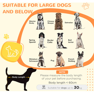 PawHut Dog Kennel Furniture End Table with Two Doors, Cushion - Brown by PawHut