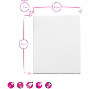 Fax Potato Stretched Canvas with Wooden Wedges - 10