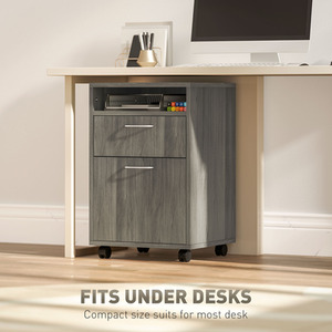 HOMCOM Filing Cabinet With Drawer by HOMCOM
