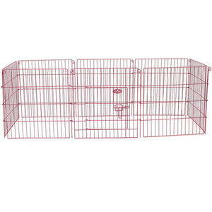 Metal Pet Playpen in Pink - Pink / 61cm by Actiaspet