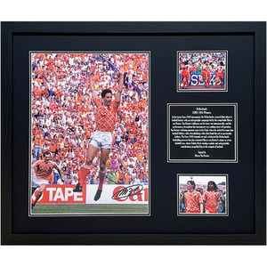 Marco Van Basten Signed and Framed Holland Photo - Orange by Allstarsignings