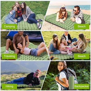 Inflatable Ultralight Camping Mat with Pillow