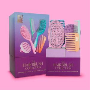 Argan Oil and Coconut Oil Bundle and Hairbrush Collection - Pink by Give Me Cosmetics