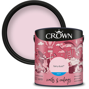 Crown Matt Breatheasy Emulsion Paint - Fairy Dust by Crown Paints