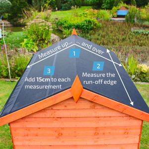 Rubber Roof Kit for Sheds and Outbuildings by Skyguard