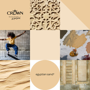 Crown Matt Breatheasy Emulsion Paint - Egyptian Sand by Crown Paints