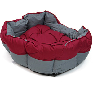 Waterproof Dog Bed in Burgundy - Burgundy / M by Actiaspet