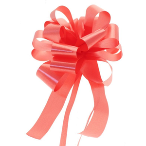 Single Pull Bow Ribbon 31 mm - Red by Kingsbury Gifts