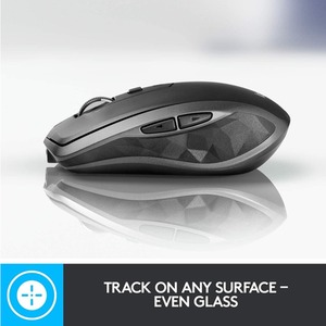 Logitech Wireless Optical Mouse - Multicoloured / MX Anywhere 2S Black by Logitech