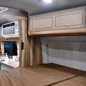 Overhead Camper Van Cabinets - Natural / 80 x 30 x 30 cm / Plain by Monster Shop