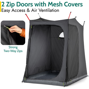 Driveaway Awning Bedroom Pod - Black by Trail