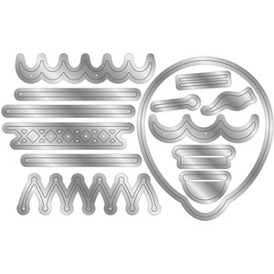 Vintage Hot Air Balloon - Silver by Crafters Companion