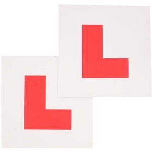 Pack of 2 Simply Auto Magnetic L Plates by Simply Auto