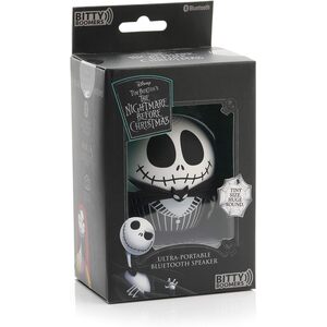 Disney Jack Skellington Mini Bluetooth Speaker - White by Bitty Boomers