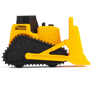 Pack of 5 Construction Vehicles Set - Yellow and Black