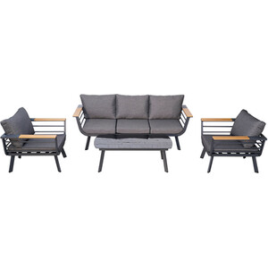 Saltram Sofa Set - Grey by Malay