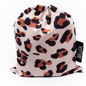 Miilk Muslin Swaddle Blanket - Leopard Print by Miilk