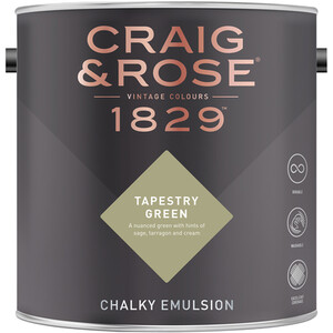 Craig and Rose Chalky Matt Emulsion by Craig & Rose