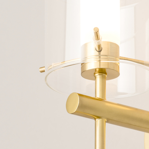 Lincoln Bathroom Wall Light - Satin Brass by Litecraft