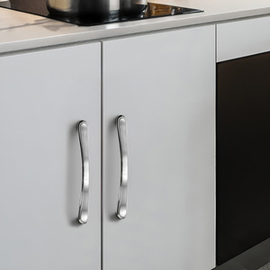 2-Piece Silver Aluminum Alloy Furniture Handles by lifeideas