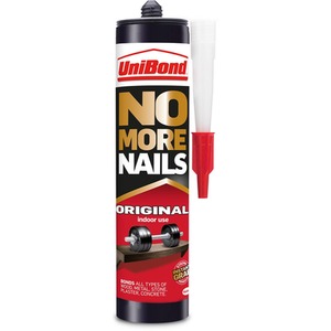 UniBond No More Nails Original Heavy Duty Adhesive Cartridge for All Surface - Buy 1 by Unibond