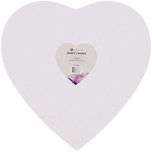 Art Studio Heart Canvas by Art Studio
