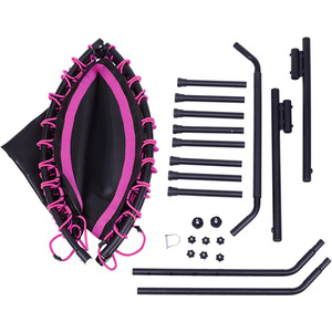 Trampoline with Adjustable U-Shaped Handle by Livingandhome