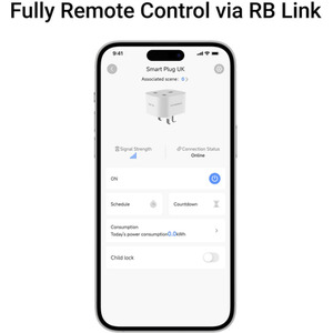 Energy-Saving Smart Plug - White by Roombanker