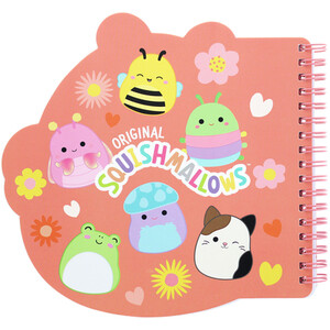 Squishmallows Bee Plush Notebook - Multicolour