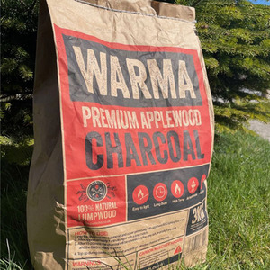 Applewood Lumpwood BBQ Charcoal - Black / 2 by Warma