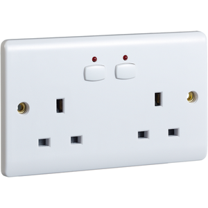 MiHome Double Socket White - White by Energenie
