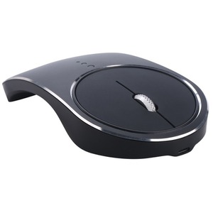 Rechargeable Wireless Quiet Mouse - Black