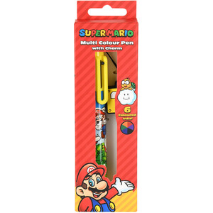 Super Mario Multicolour Pen - Red by Super Mario