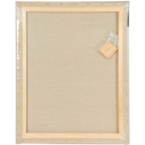 Transparent Primed Linen Canvas - Brown / 16 x 20inch by artstudio