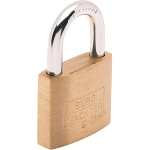 C Line Brass Padlock - Brass / 40mm by Burg-Wachter