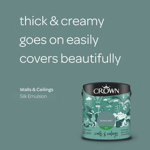 Crown Walls and Ceilings Silk Emulsion by Crown Paints