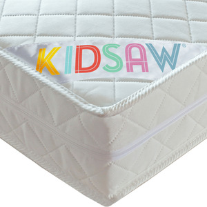 Kids Cosy Sprung JUNIOR Mattress (140x70cm) - White by KIDSAW