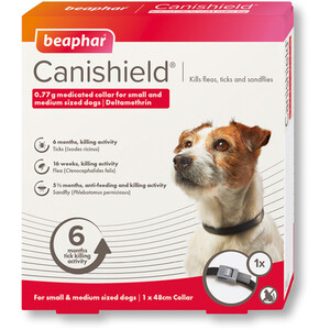 Beaphar Canishield Dog Collar - Small to Medium by Beaphar