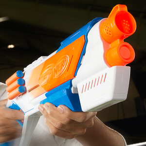 Nerf N Series Dart Blaster and Darts - Orange, Blue and White by NERF