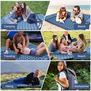 Inflatable Ultralight Camping Mat with Pillow