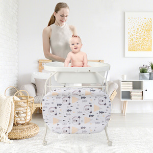 Portable Infant Nursery Station Baby Changing Table - White by Costway