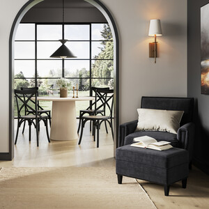 Anthracite Chair - Anthracite / Atticus