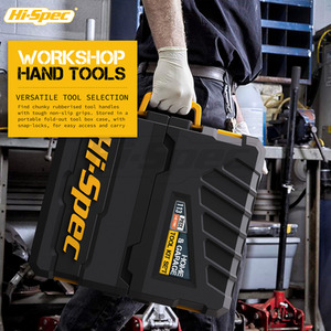 Hi-Spec 113 Piece Home and Garage Tool Kit Set - yellow by Hi-Spec