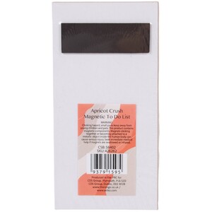 Apricot Crush Magnetic To Do List