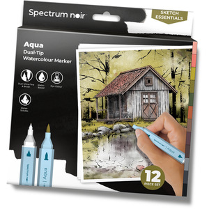 Spectrum Noir Aqua 12 Pack by Spectrum Noir