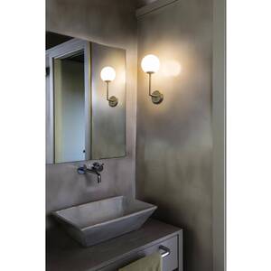 Gala Bathroom Globe Wall Lamp - Gold